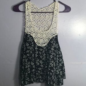 Floral tank top